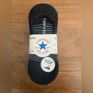 Converse Women's Socks Sz O/S - 6 pair